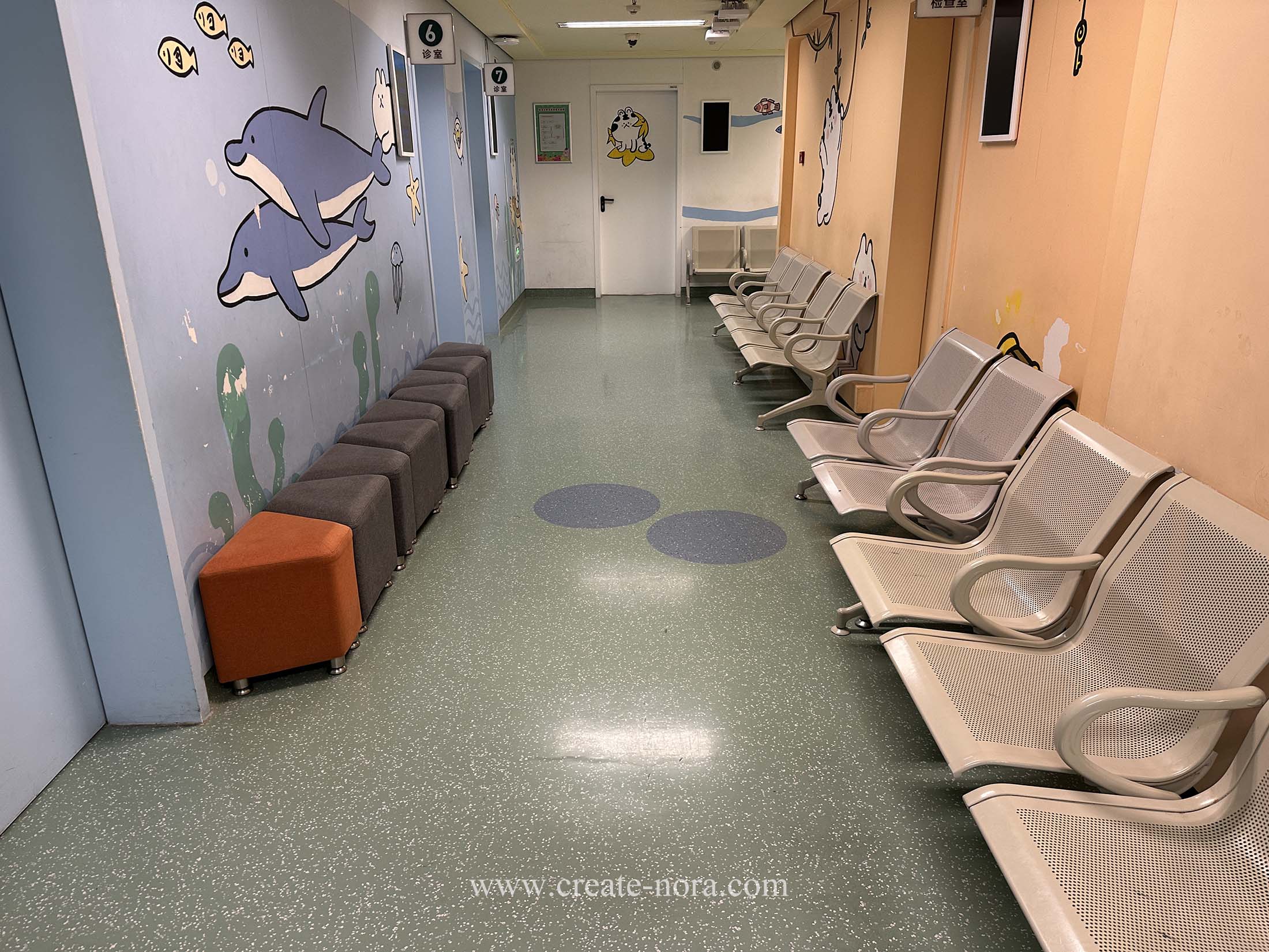 the photo of nora rubber flooring in Peking Union Medical College Hospital 15